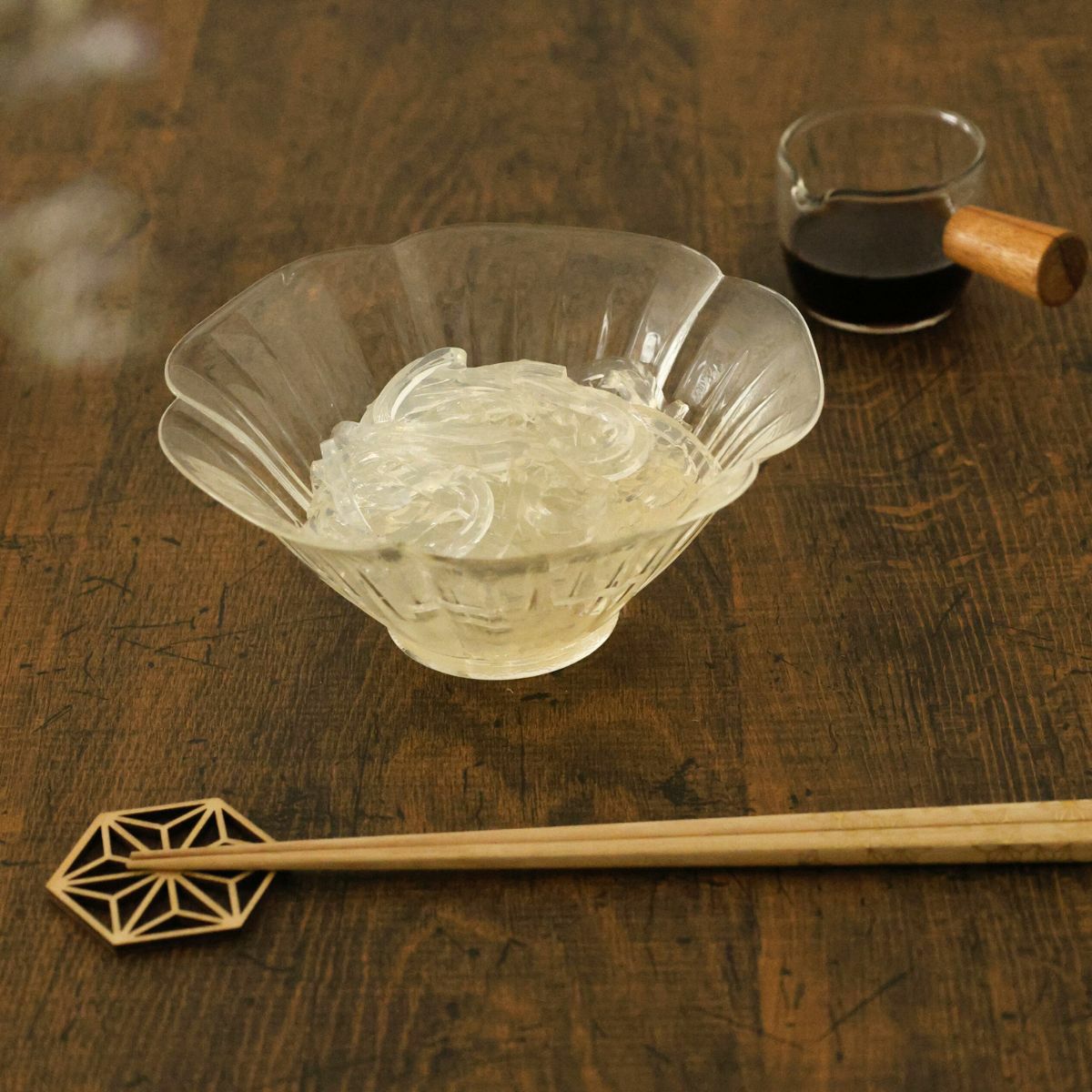 花ガラスボウル鉢