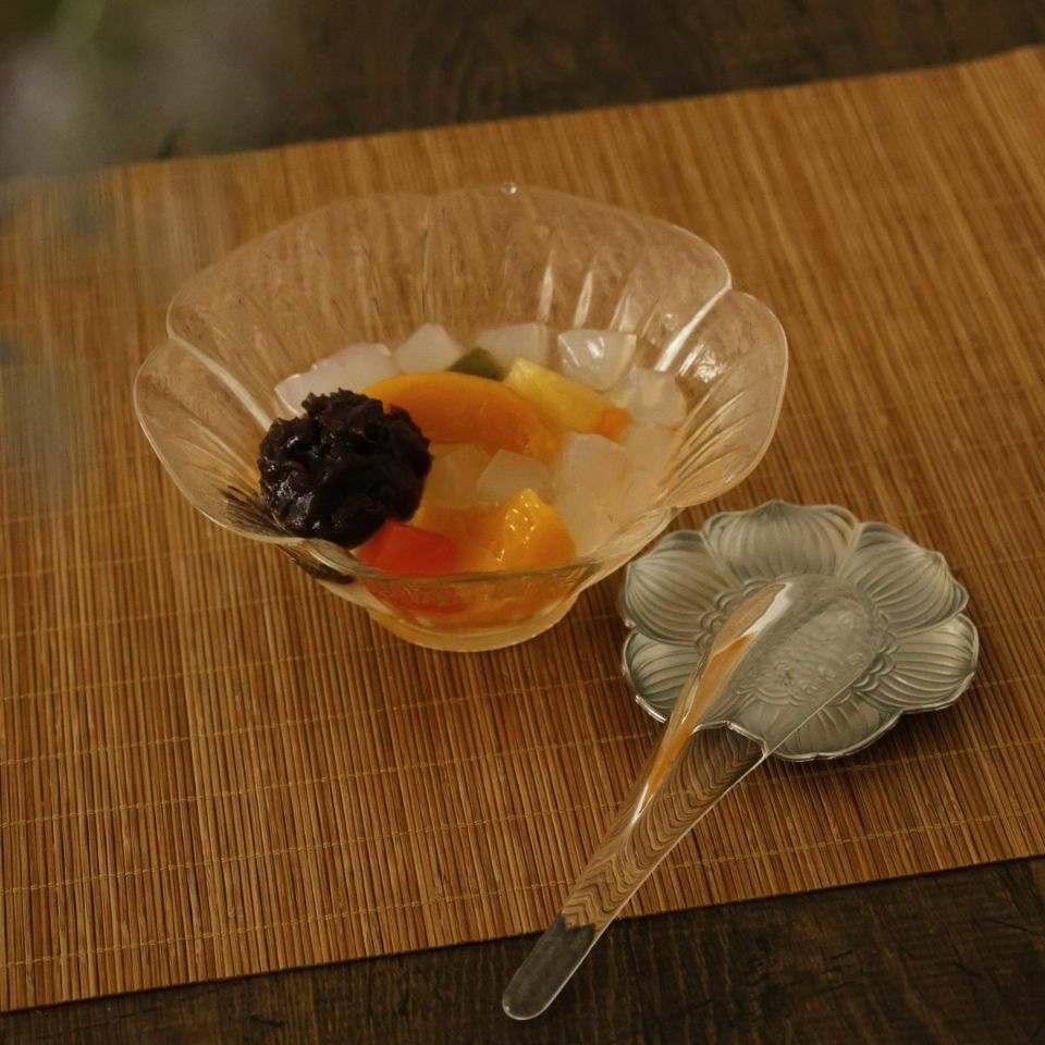 花ガラスボウル鉢