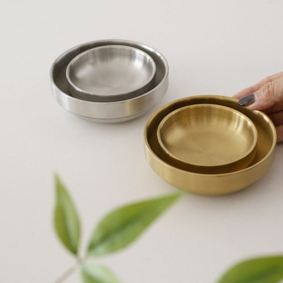 ステンレス製　韓国ボウル