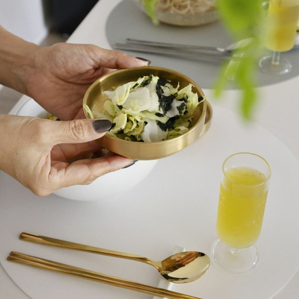 ステンレス製　韓国ボウル