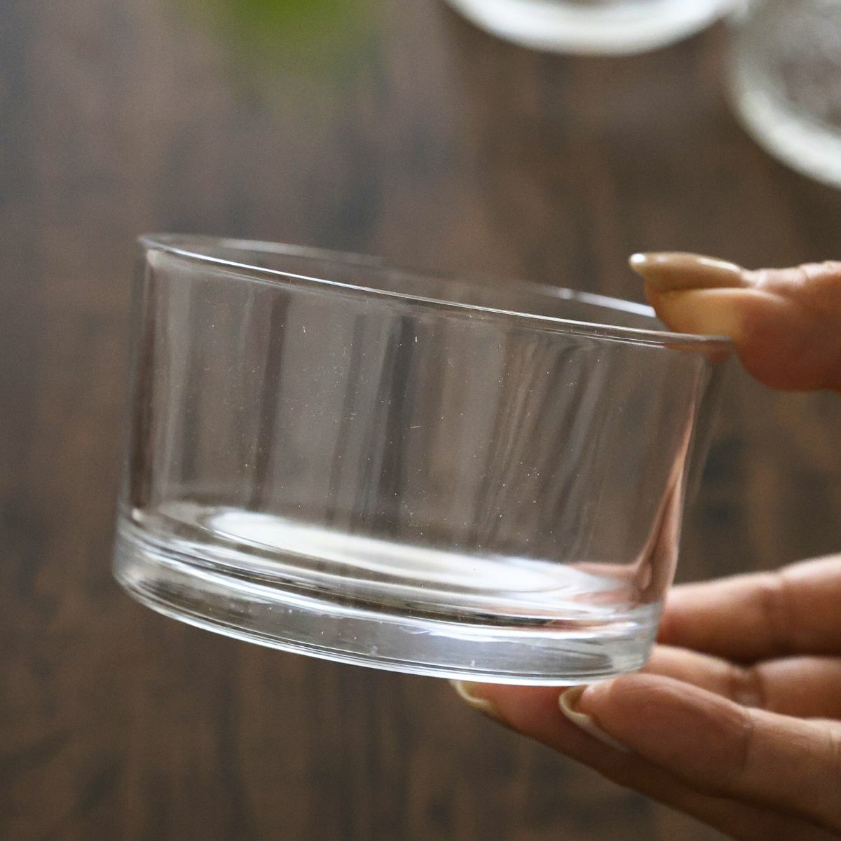 ガラス製　ショートカップ