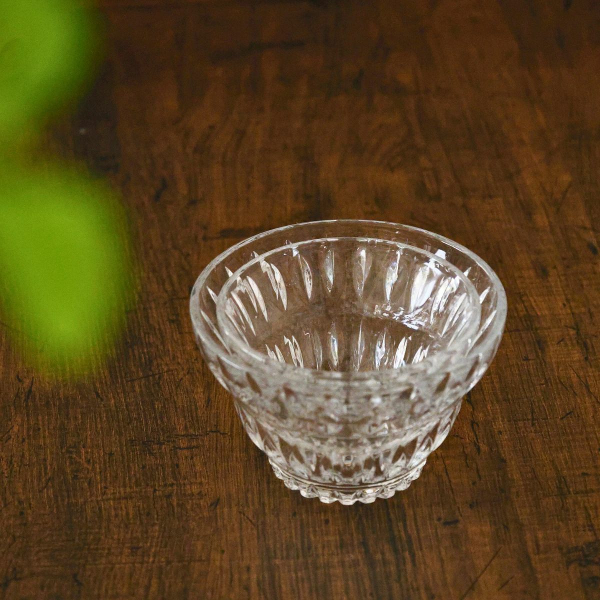 ガラス製　ガラス製デザインデザートボウル　