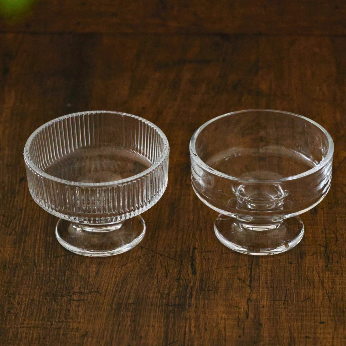 ガラス製　デザートクープカップ　