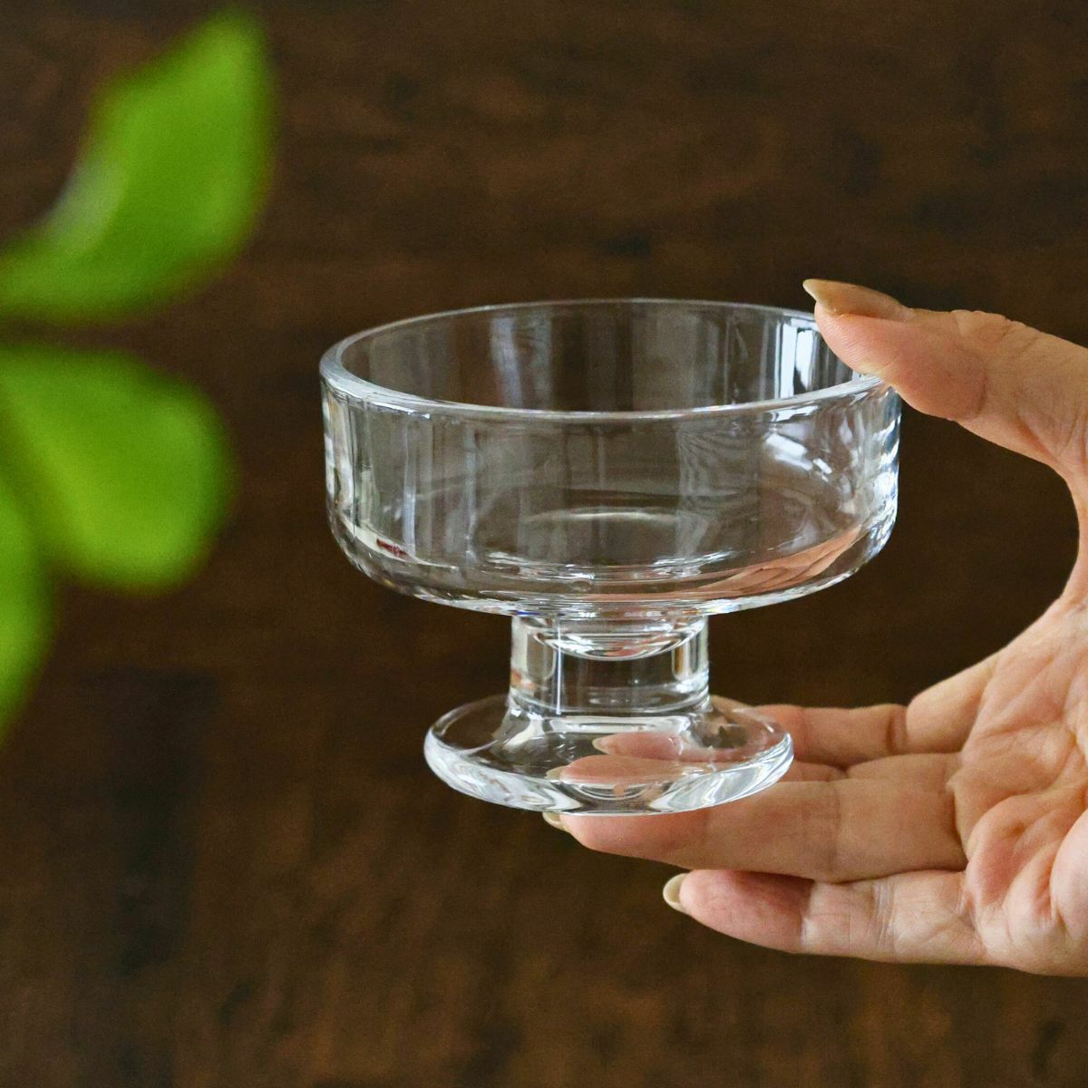 ガラス製　デザートクープカップ　