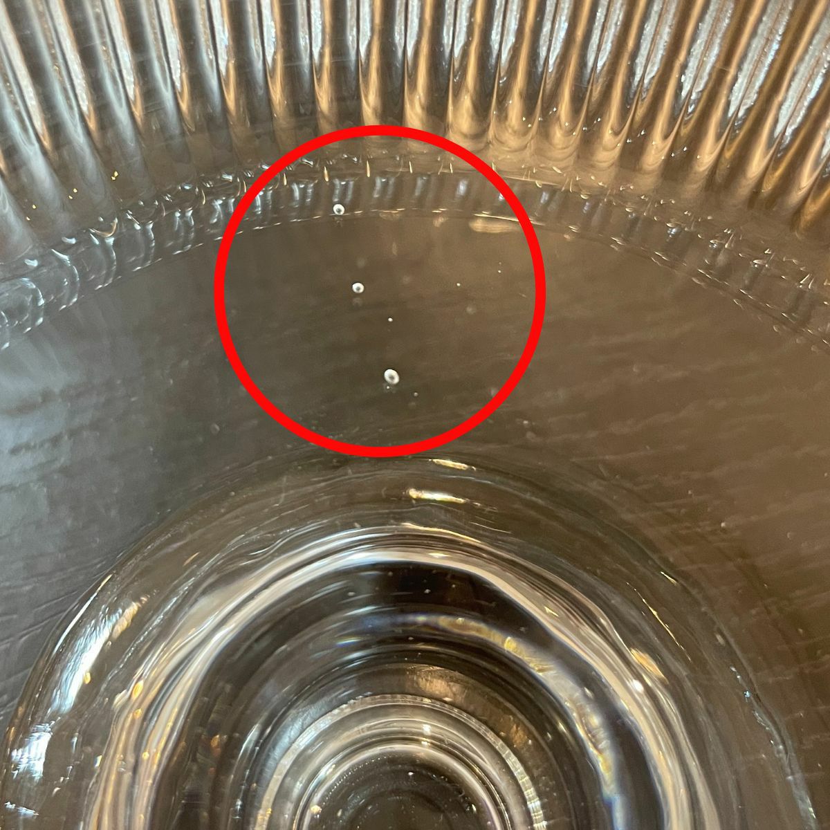 ガラス製　デザートクープカップ　