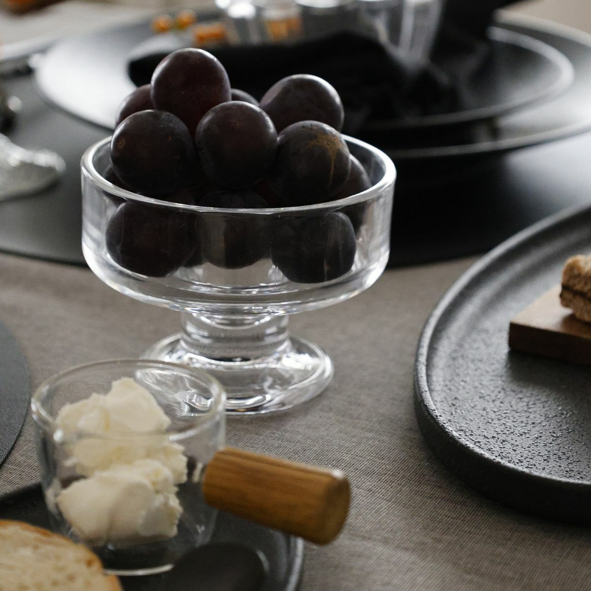 ガラス製　デザートクープカップ