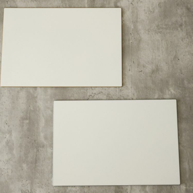 長角白渕金銀　プレイスマット折敷膳