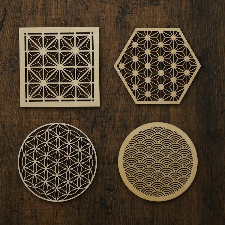 TOTONOE　　木製コースター