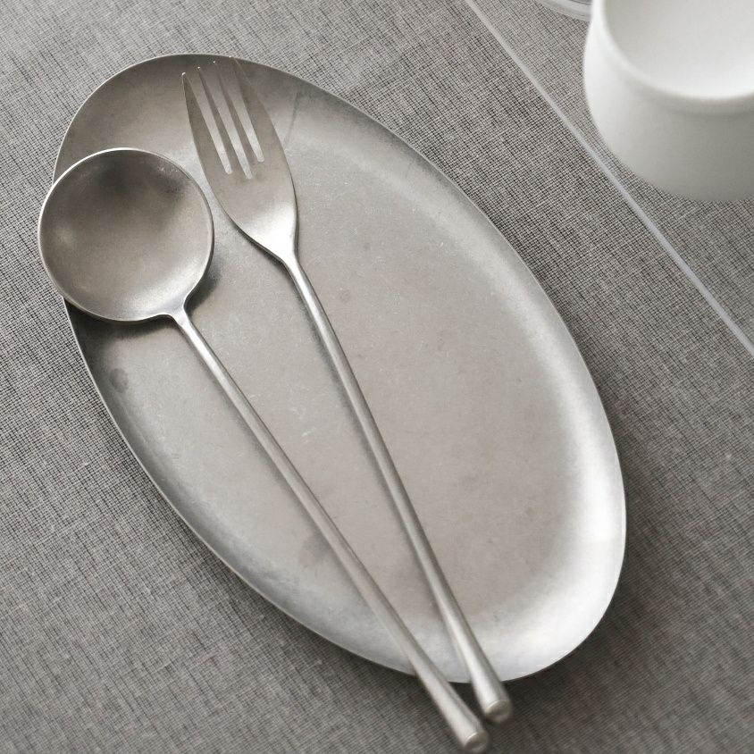 ステンレス製　ステンレス製オーバルトレー