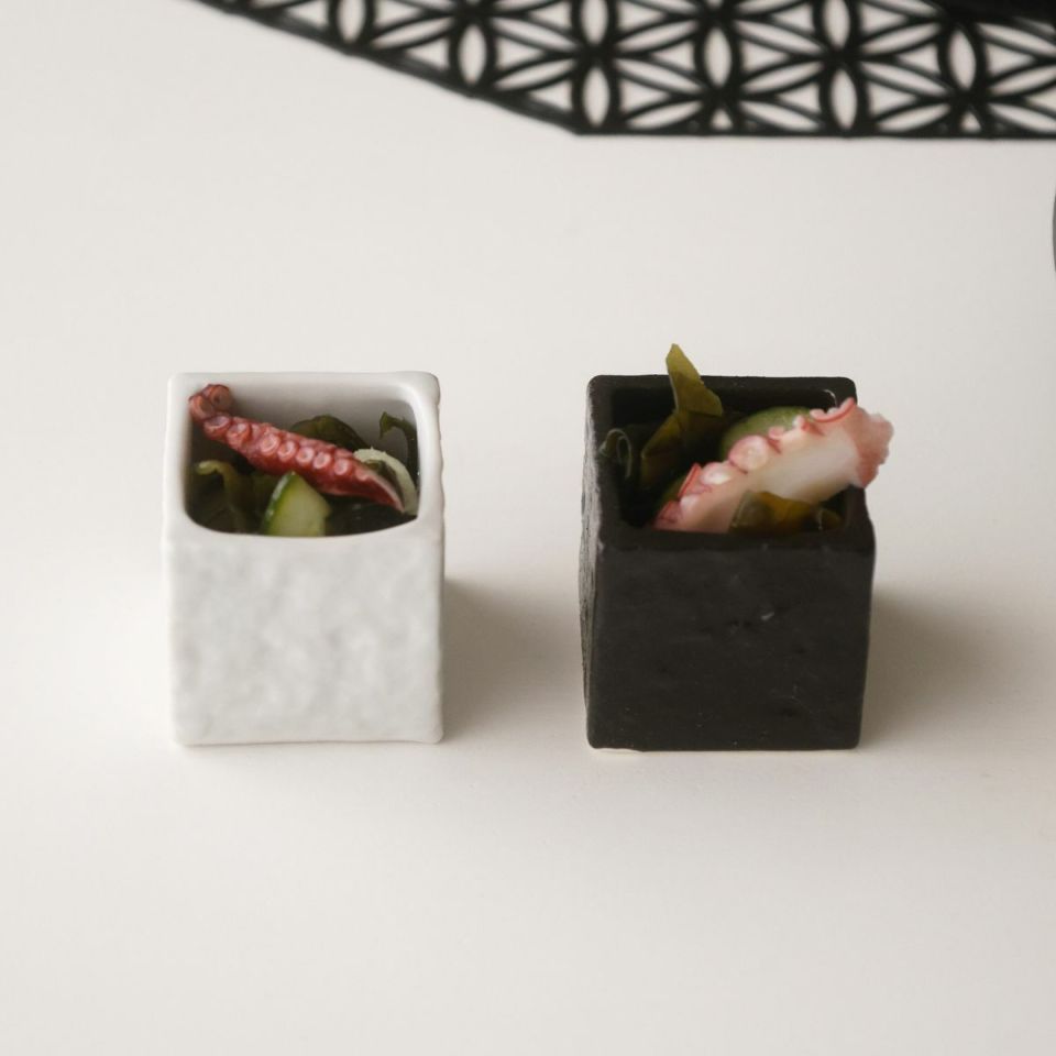 陶器製　正角豆小鉢