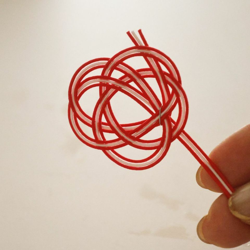 紅白水引飾り　　2個セット