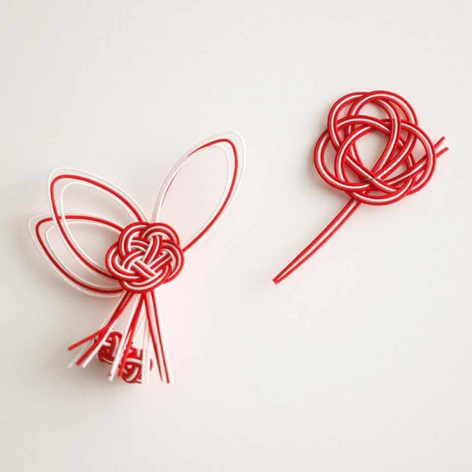 紅白水引飾り　　2個セット