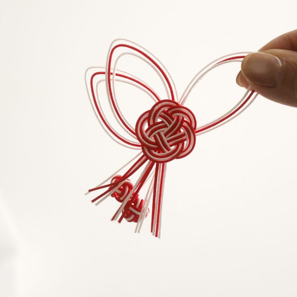 紅白水引飾り　　2個セット