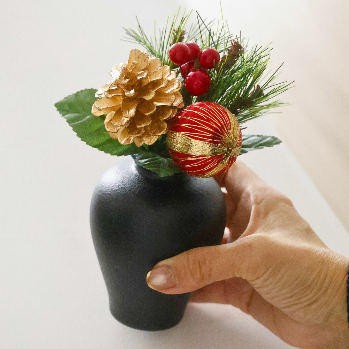 アートフラワー　お正月ピック