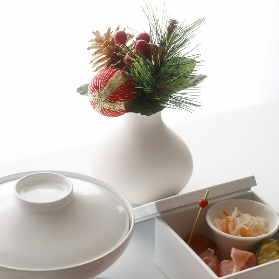 アートフラワー　お正月ピック